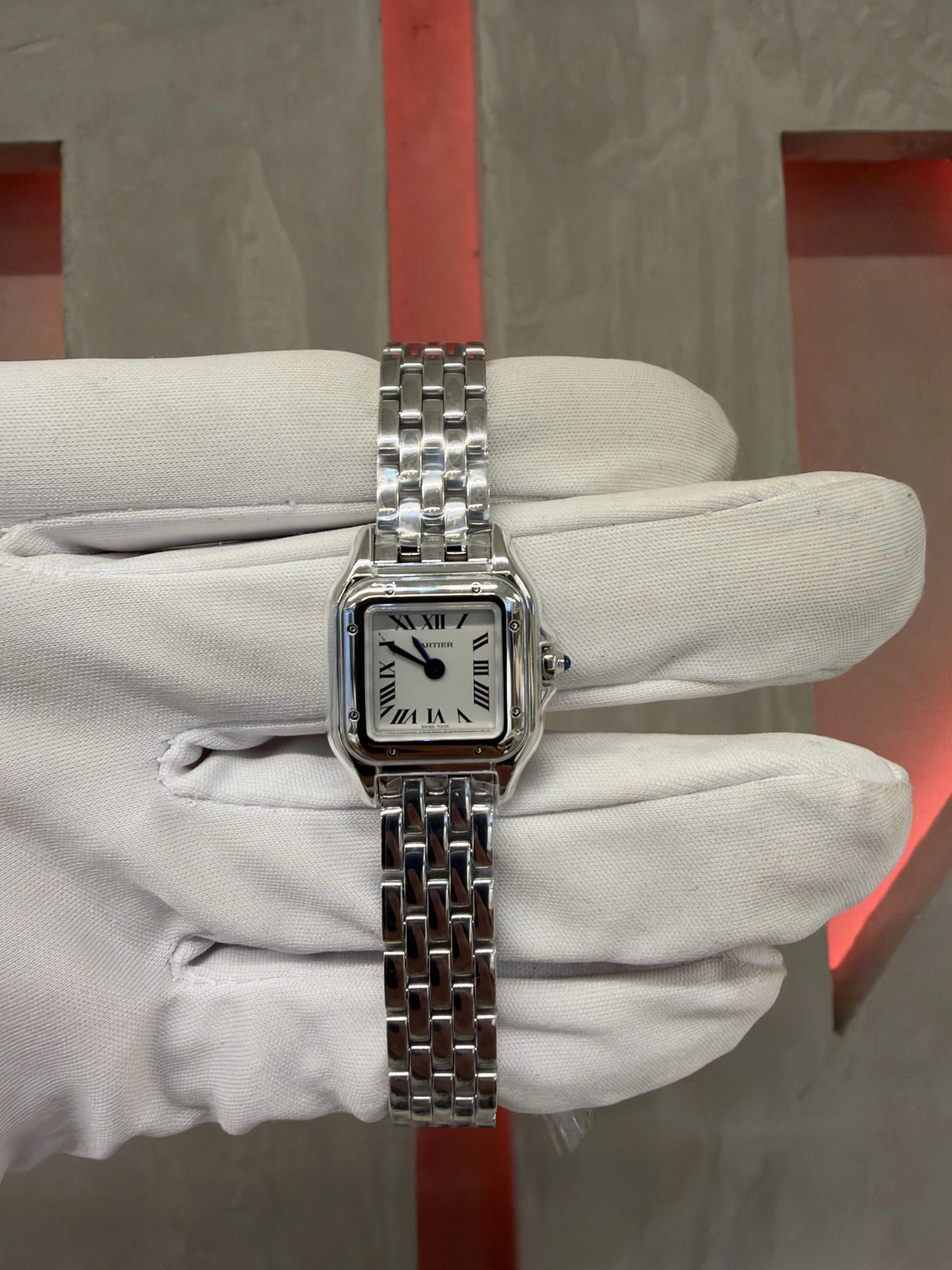 Cartier Panthere de Cartier Mini Silver Dial on Bracelet WSPN0012 Complete 2026