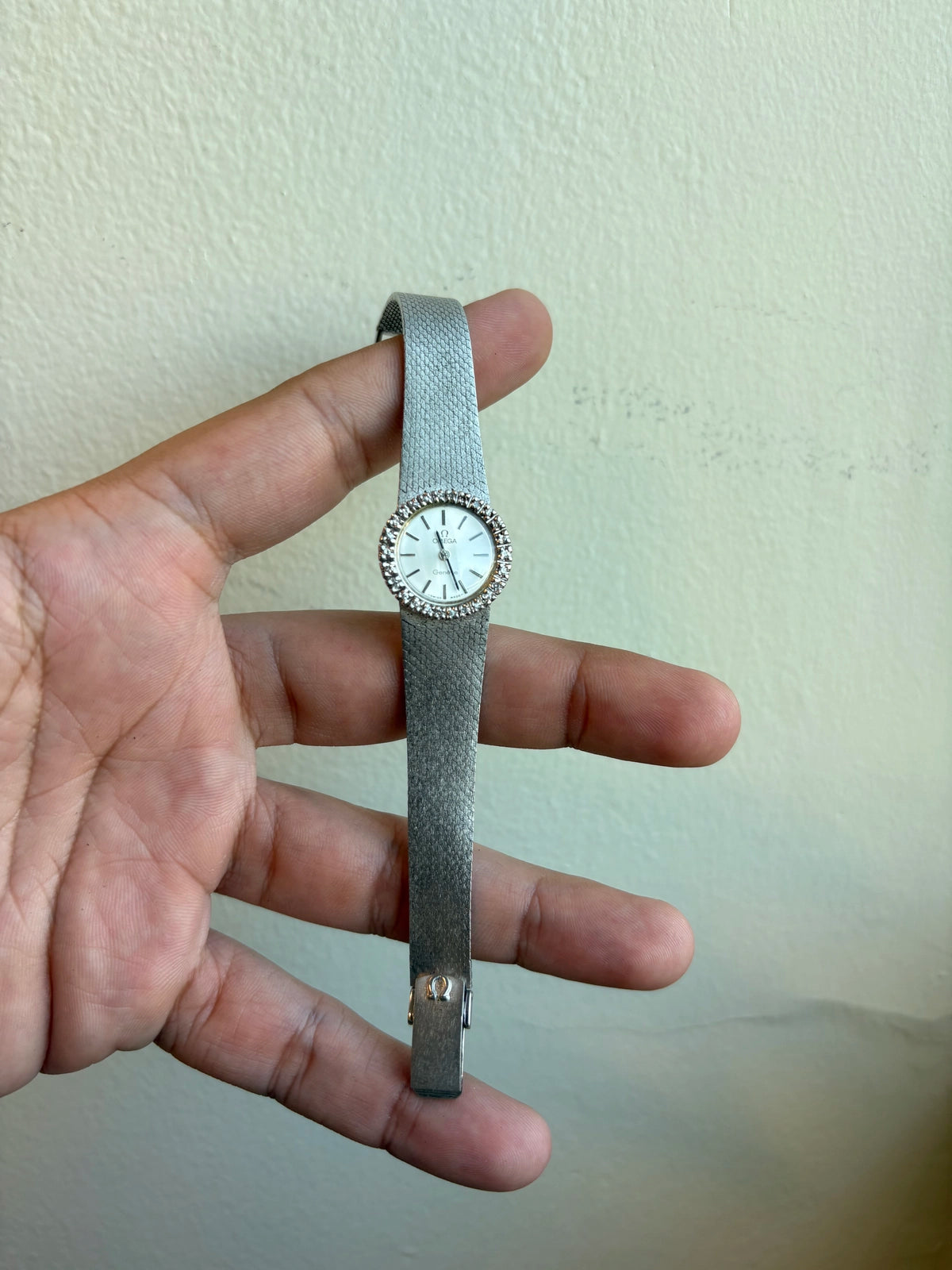 Omega silver Dial on