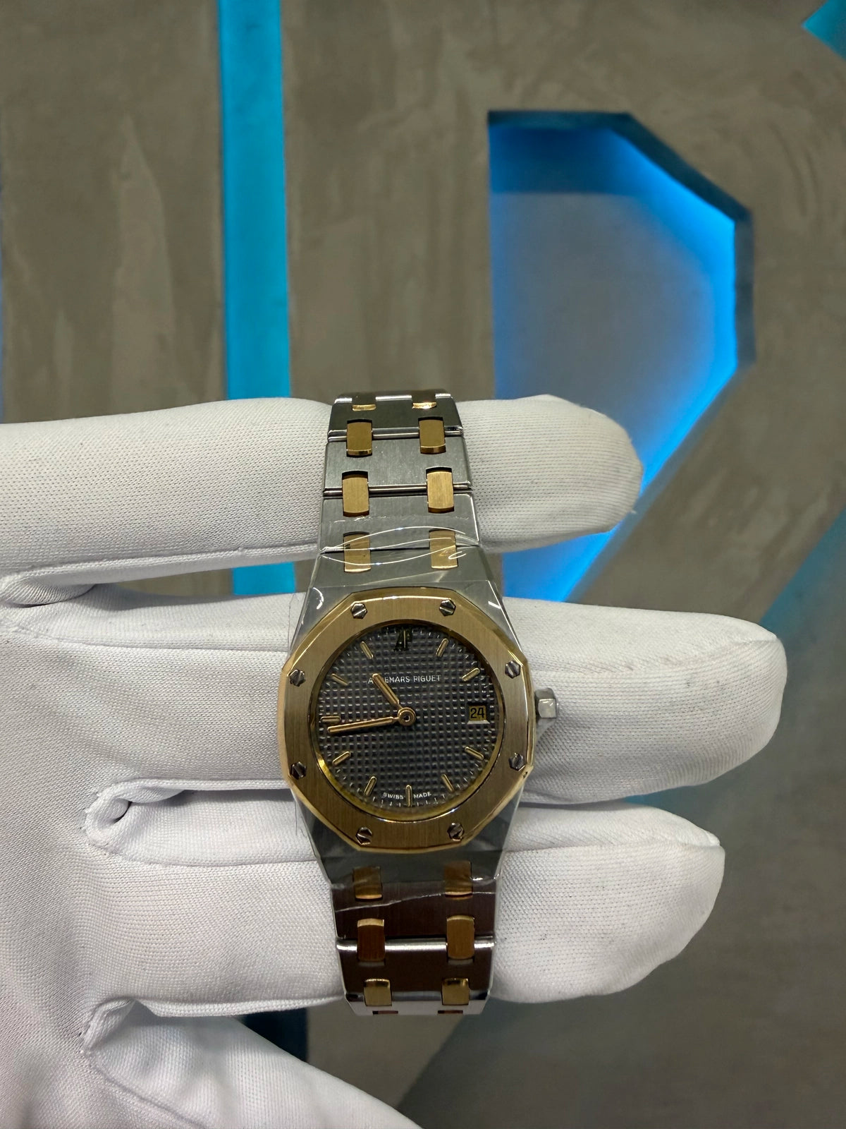 Audemars Piguet Royal Oak Lady Grey Dial on Stainless Steel &amp; Yellow Gold 66270SA