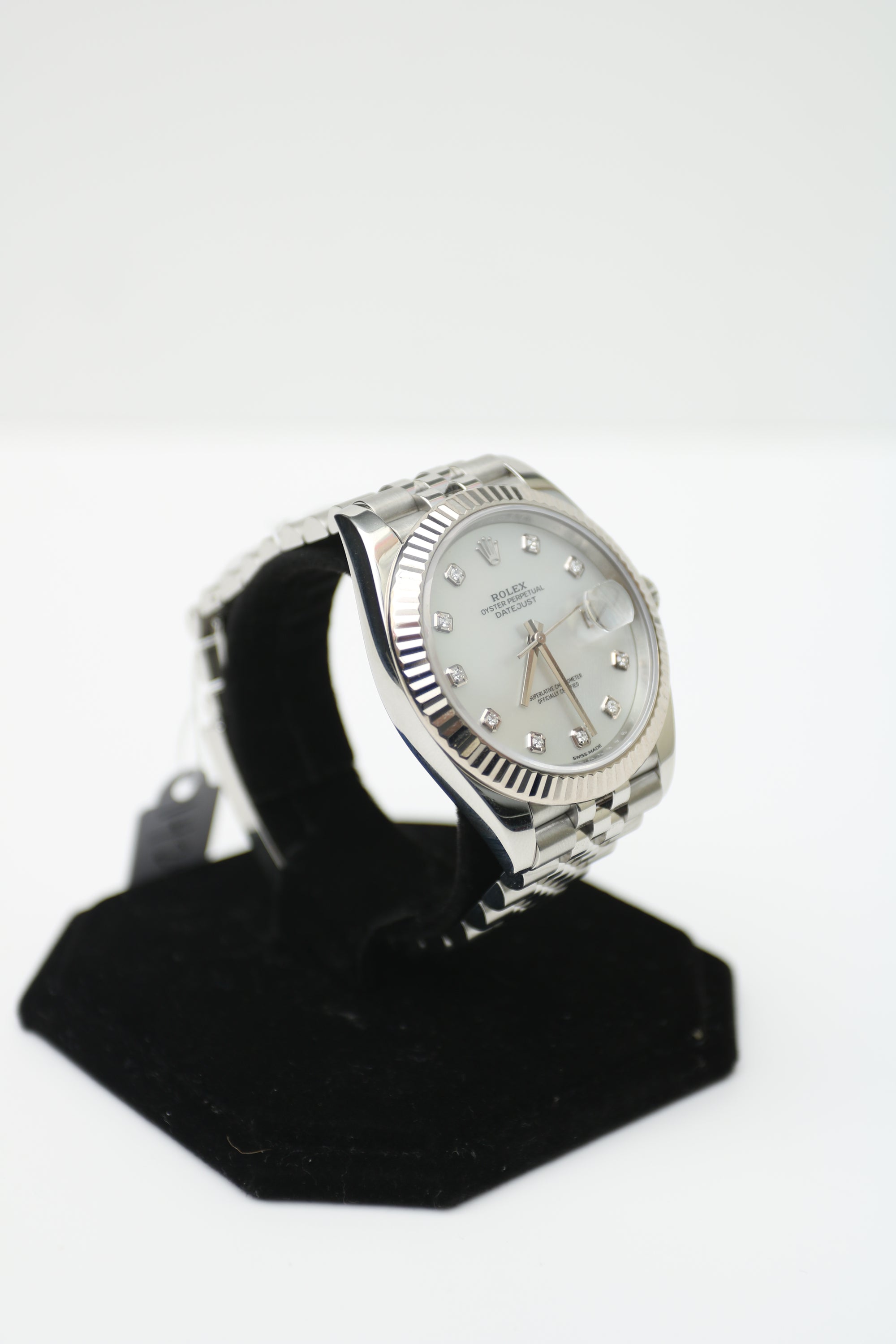 Rolex Datejust MOP Diamond Dial on Jubilee