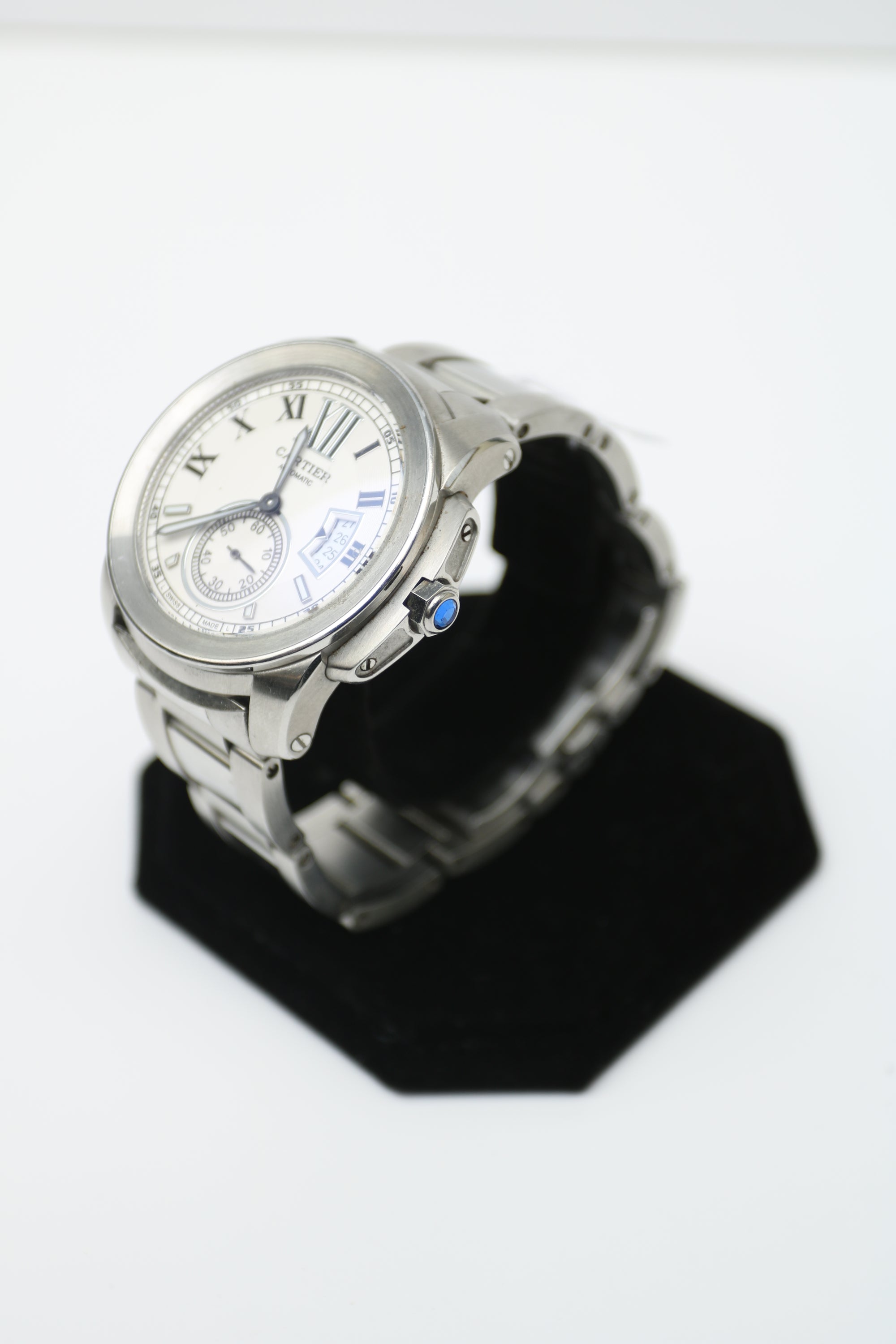 Cartier Calibre White Dial on W7100015