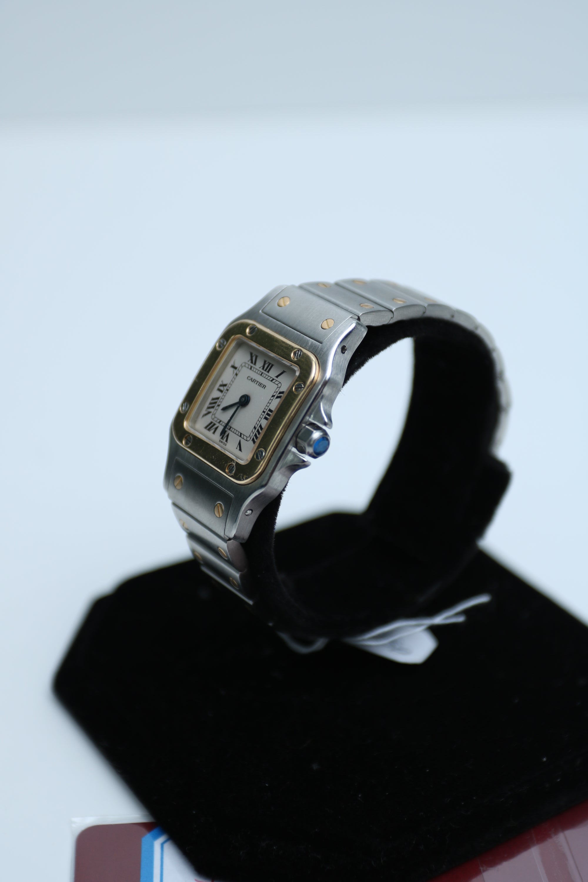 Cartier Santos white Dial on SS/YG 1