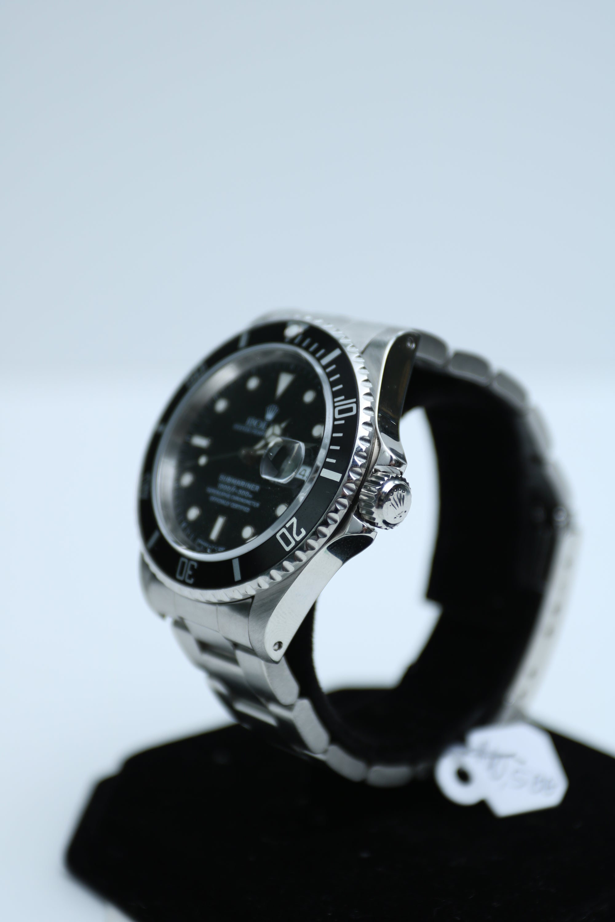 Rolex Submariner black Dial on SS 16610