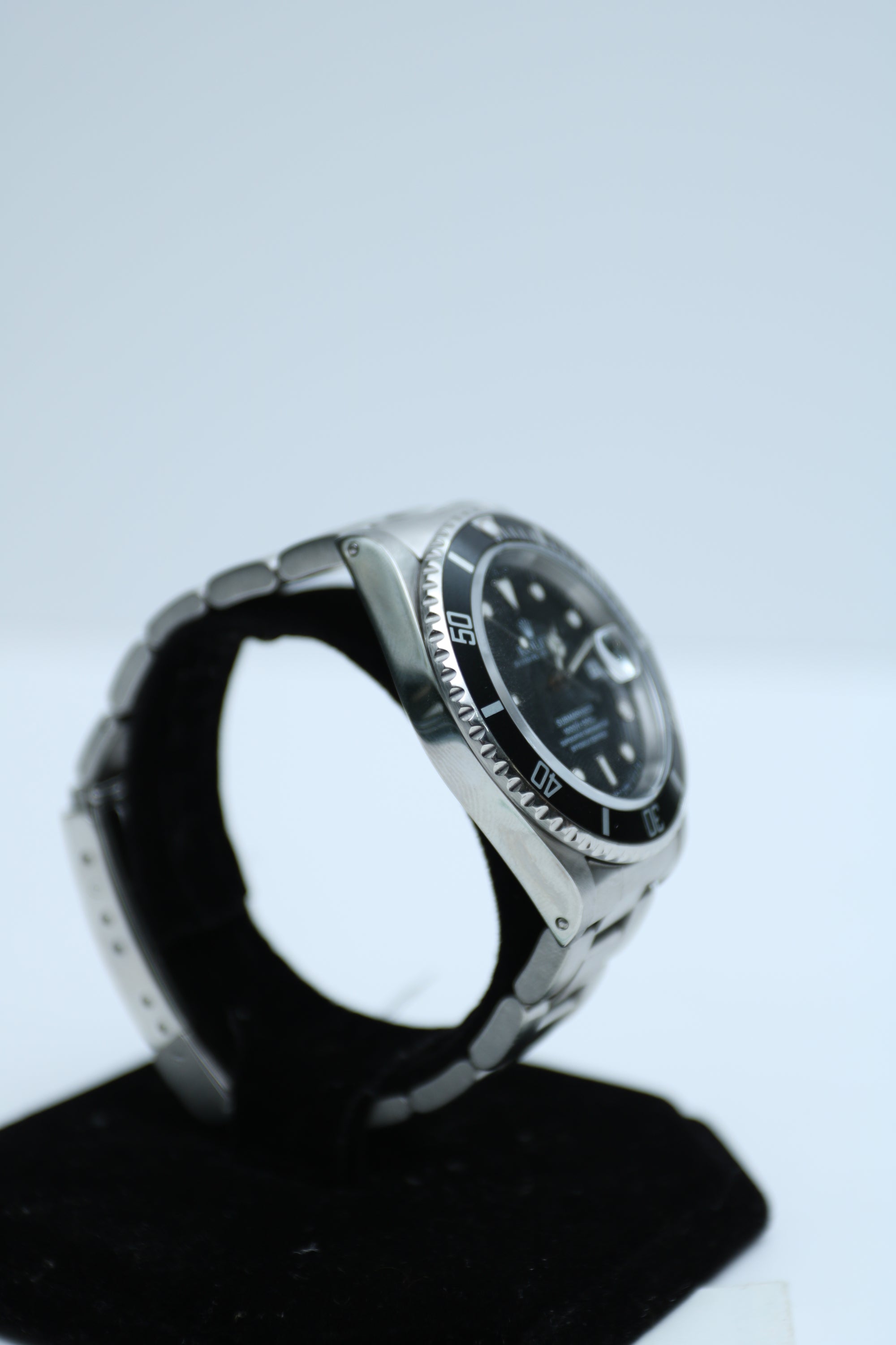 Rolex Submariner black Dial on SS 16610