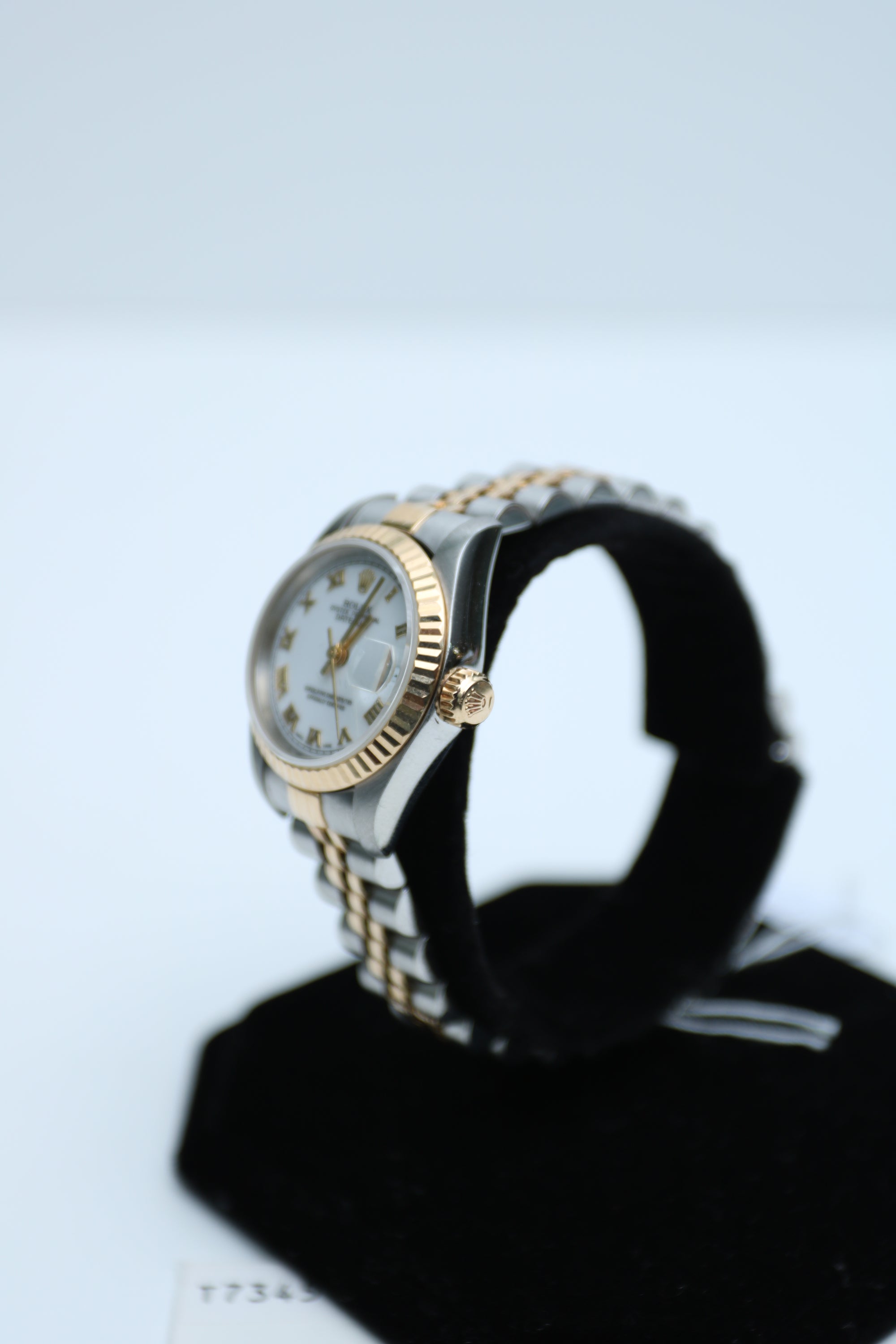 Rolex Datejust White roman Dial on jubilee 69173 Papers 1998