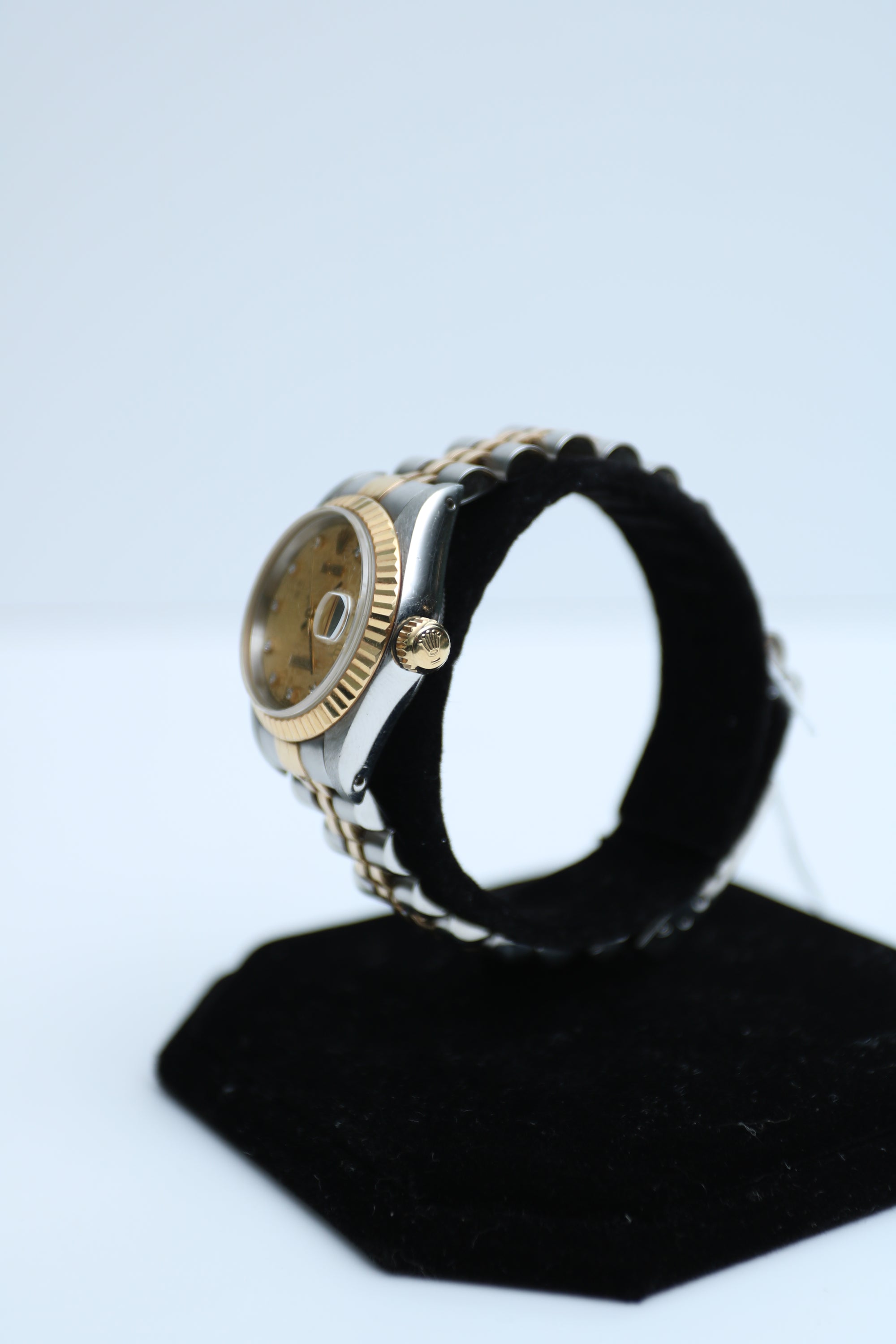 Rolex Datejust Champ-Computerized diamoind Dial on jubilee 69174