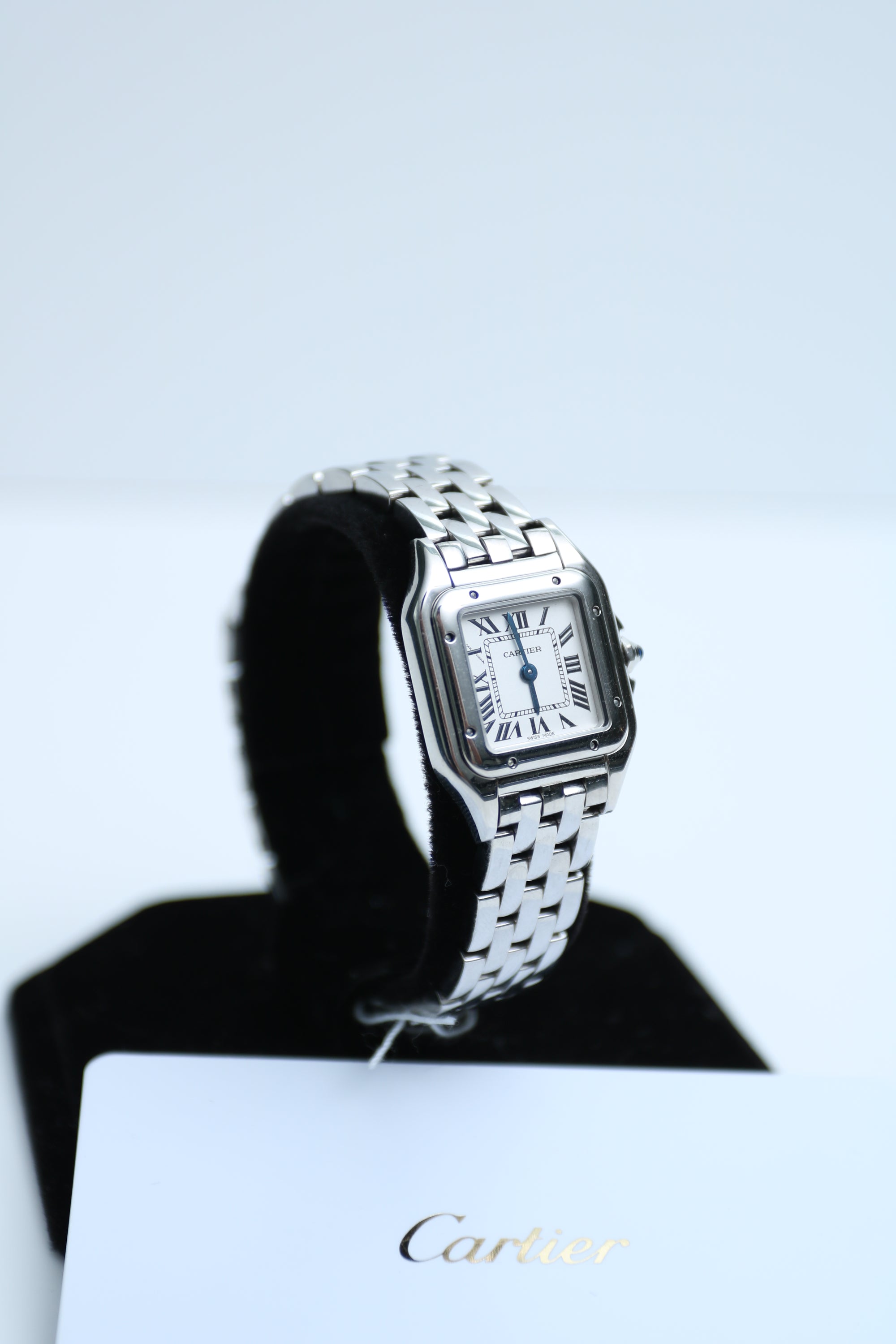 Cartier Panthere silver Dial on SS WSPN0006 Card 2023