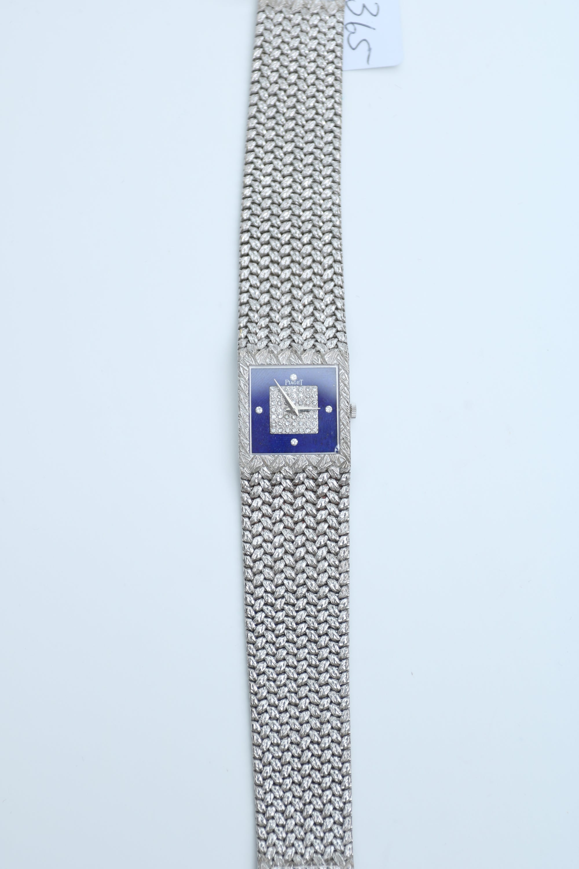 Piaget Blue diamond Dial on white gold 9352D2
