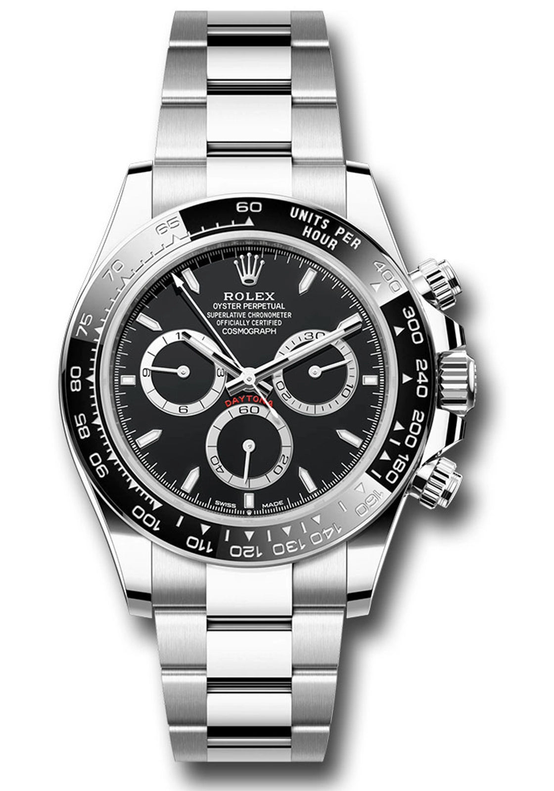 Rolex Daytona White Index Dial on Oyster 126500LN Complete