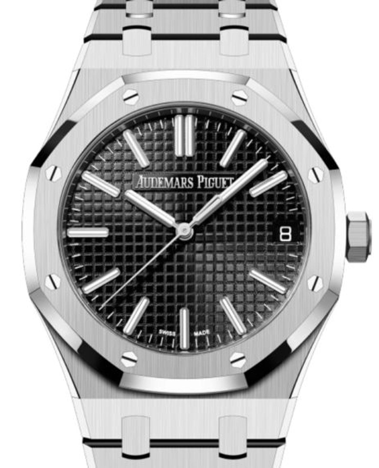 Audemars Piguet Royal Oak Black Dial on Bracelet 15510ST.OO.1320ST.07