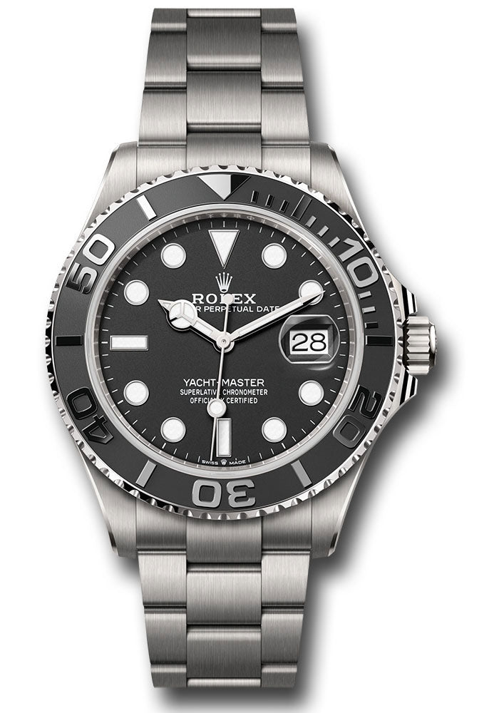 Rolex Rlx Titanium Yacht-Master 42 Black Dial on Oyster 226627 Card 2026