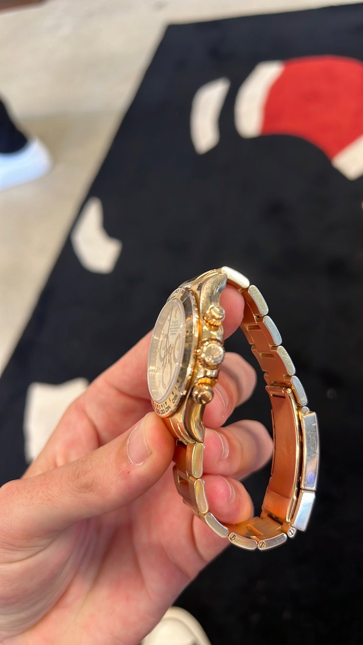 Rolex Daytona Ivory Index Dial on Oysterlock 116505