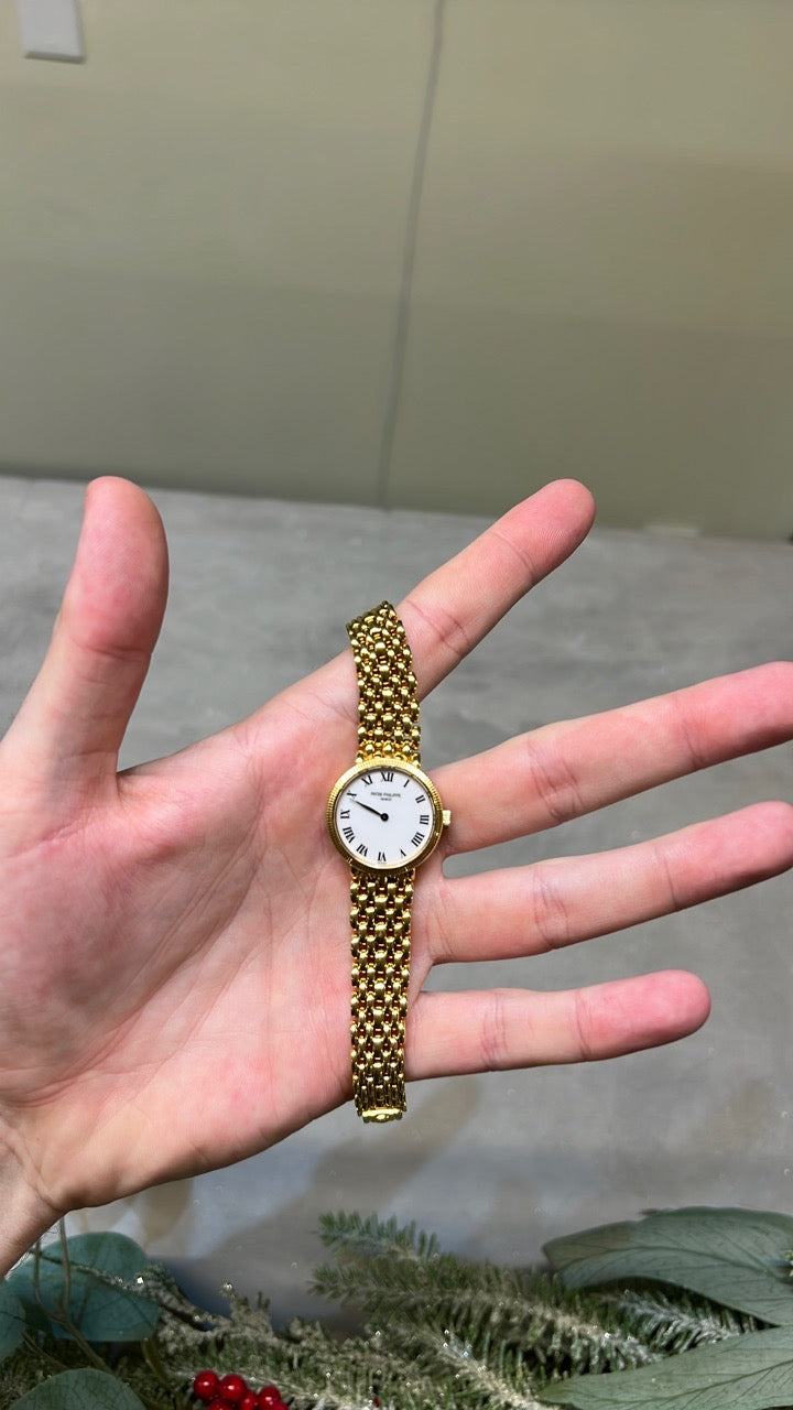 PATEK Philippe Calatrava White Dial on.