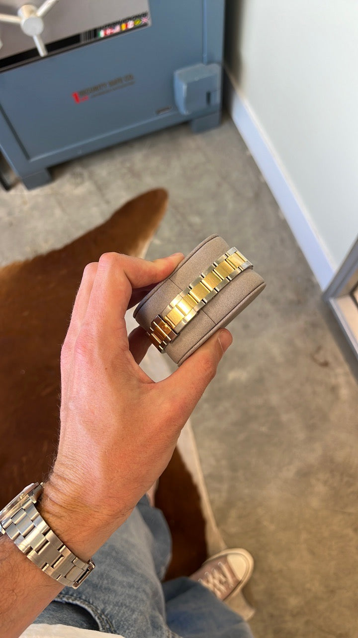 Rolex Yacht Mater Tahesian MOP Dial on Oyster-(2tone) 16623