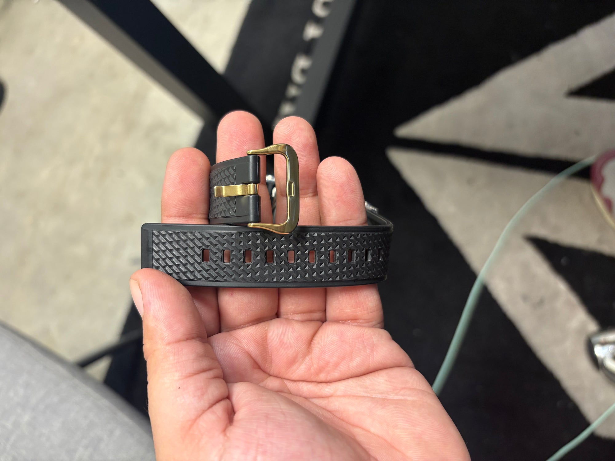 Casio G-Shock Dial on Rubber 5553