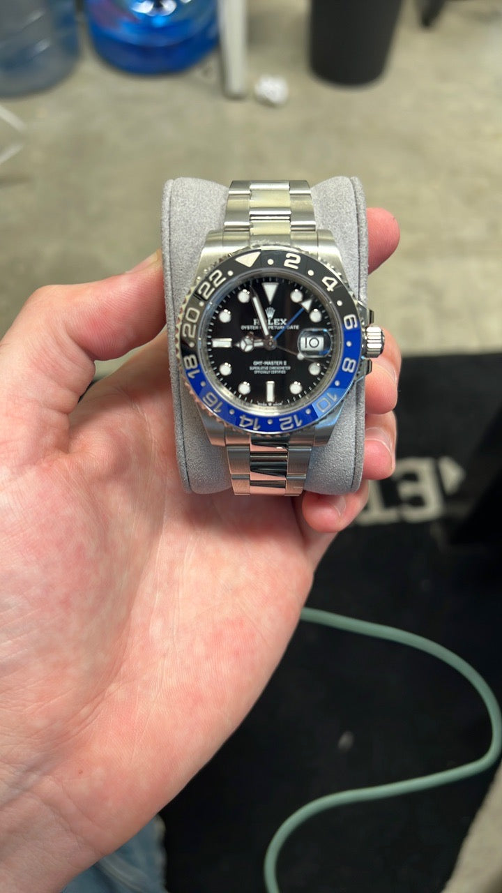 Rolex GMT Master 2-Batman Black Dial on Oyster 126710