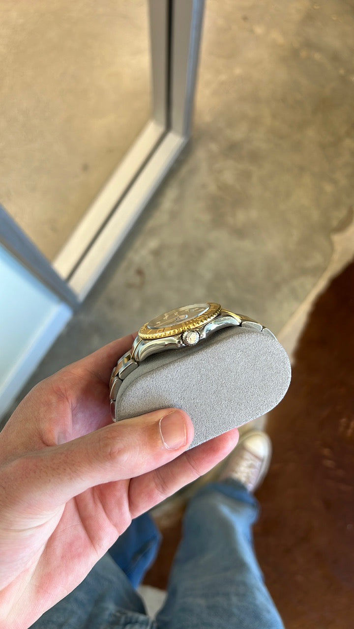 Rolex Yacht Mater Tahesian MOP Dial on Oyster-(2tone) 16623