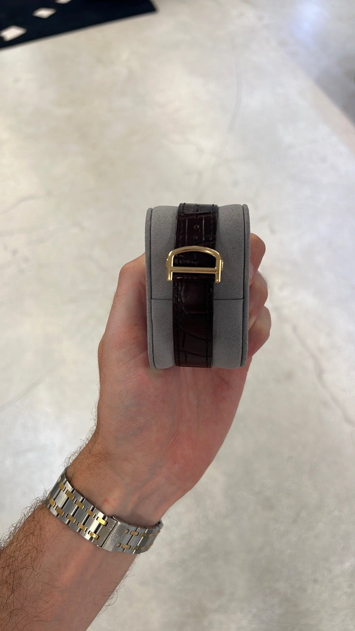 Cartier Ballon bleu White Dial on Leather 3941