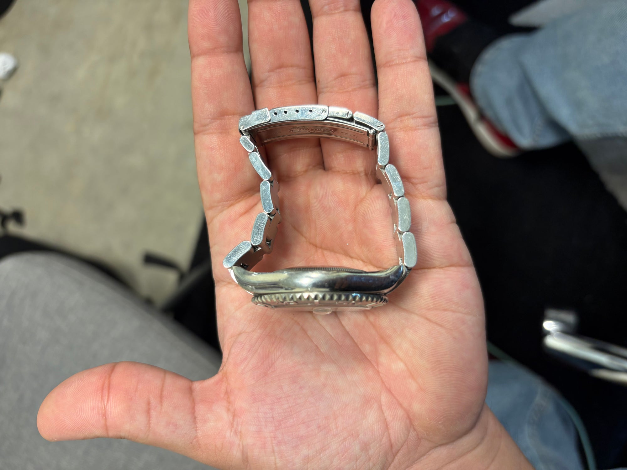 Rolex Yacht Master Silver Dial on Oyster 16622