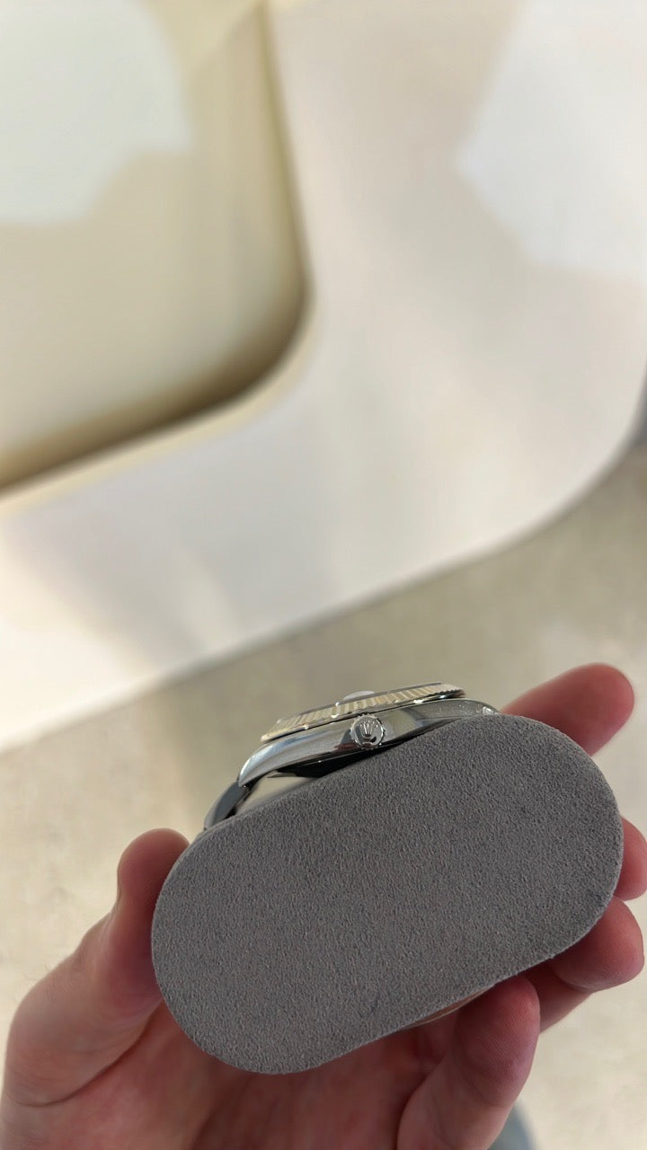 Rolex Datejust MOP Diamond Dial on Oyster 162334