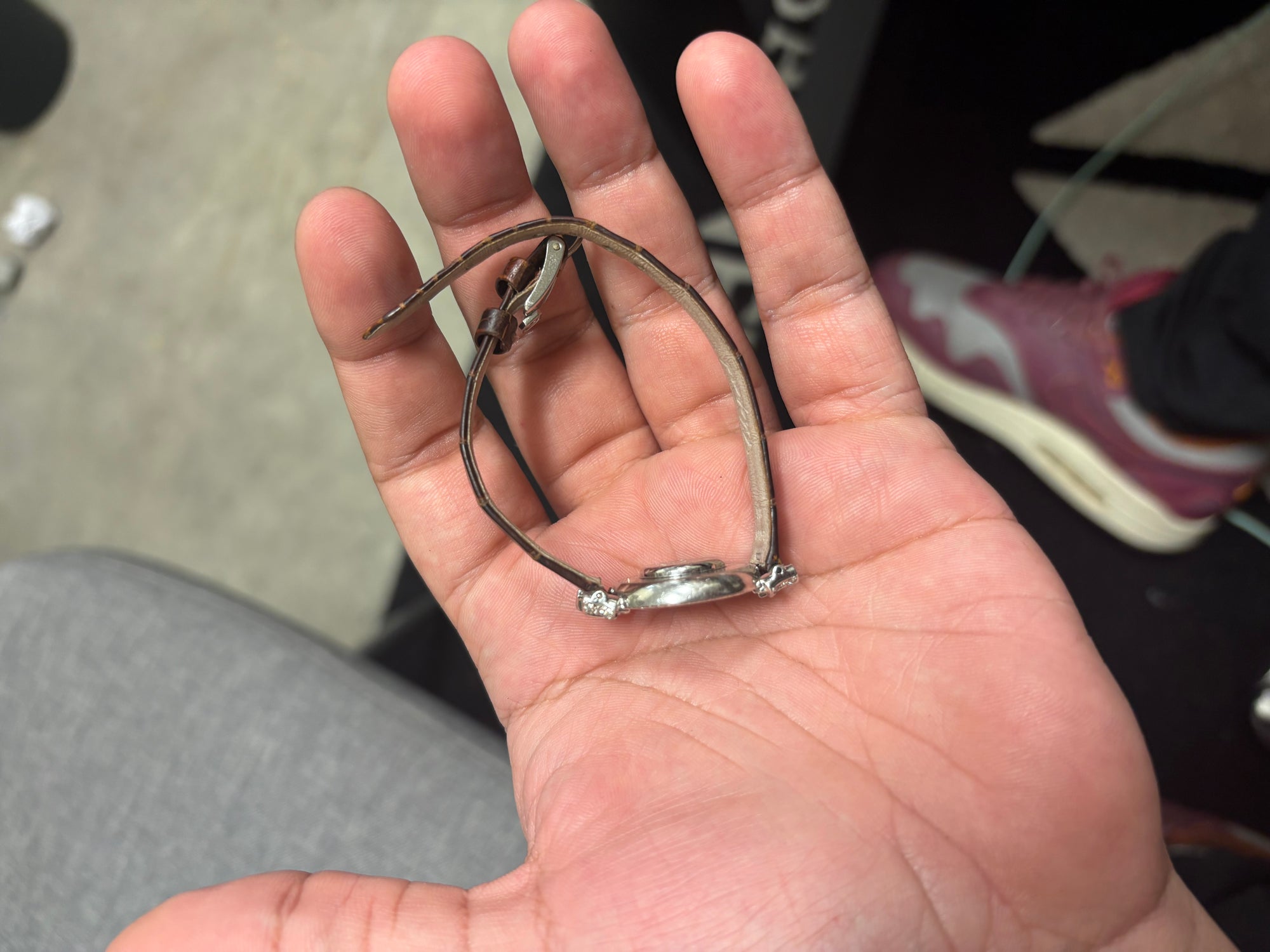 Chopard Bow Diamond Dial on Leather 4097