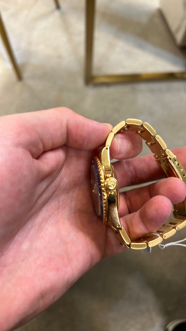 Rolex Submariner Champagne(was blue) Dial on Oyster 18068