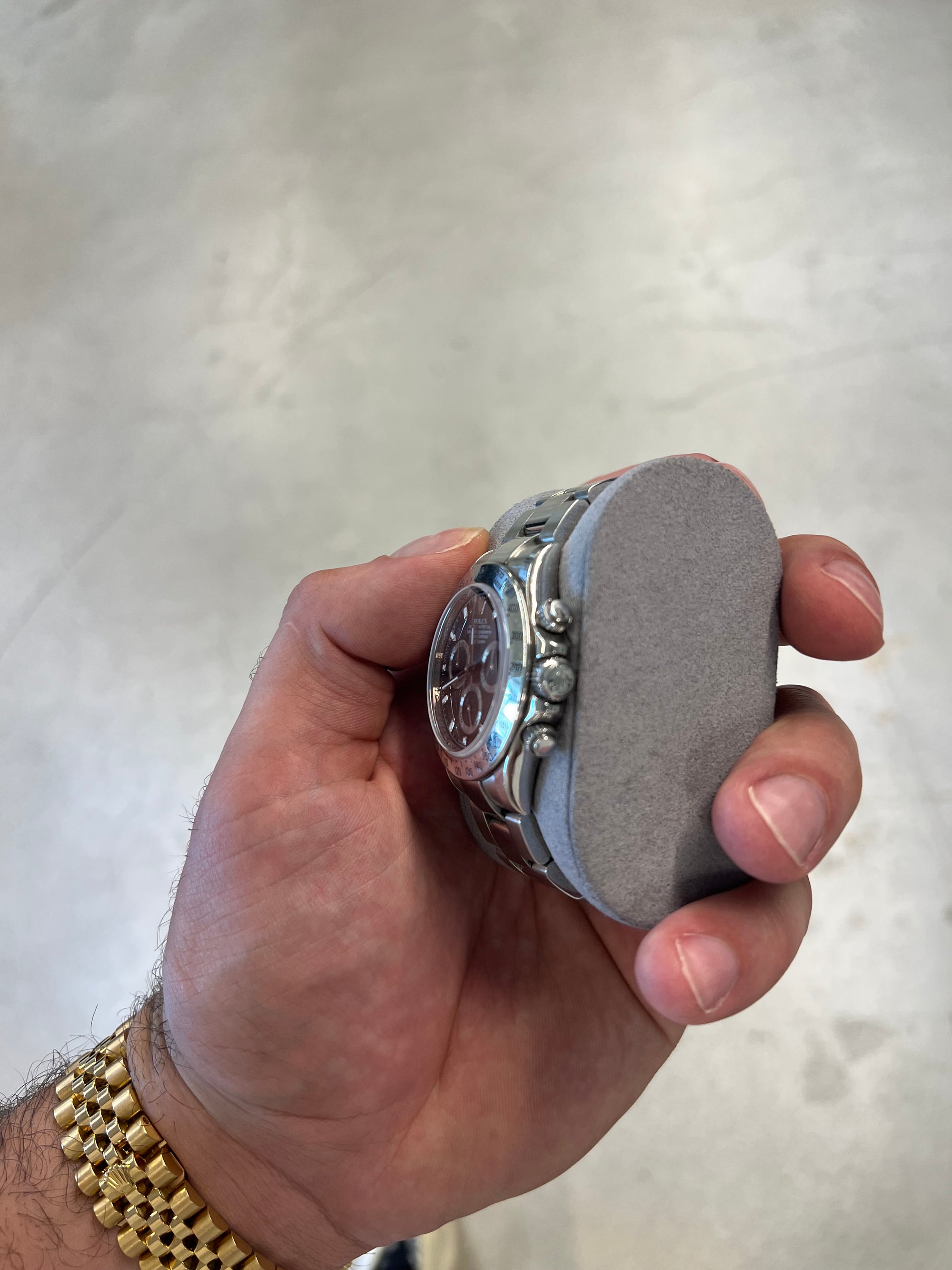 Rolex Daytona Black Chrograph Dial on Oyster 116520