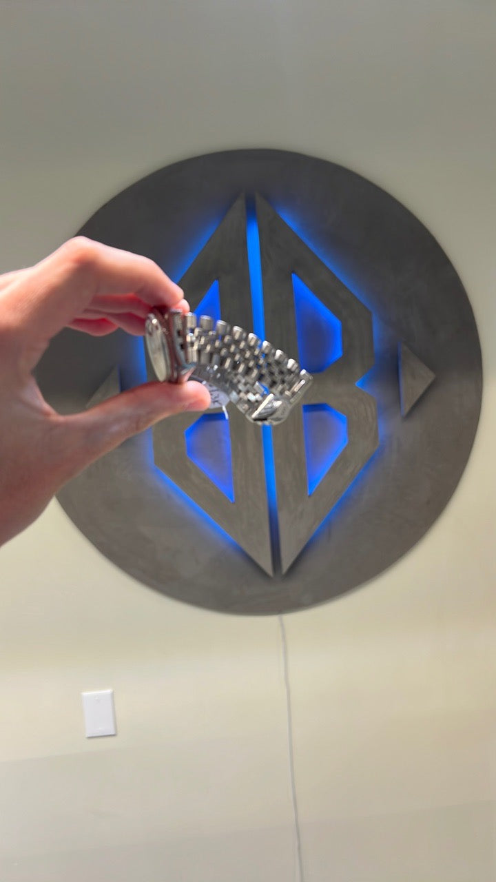 Rolex Datejust White roman Dial on Jubilee 1603 Card