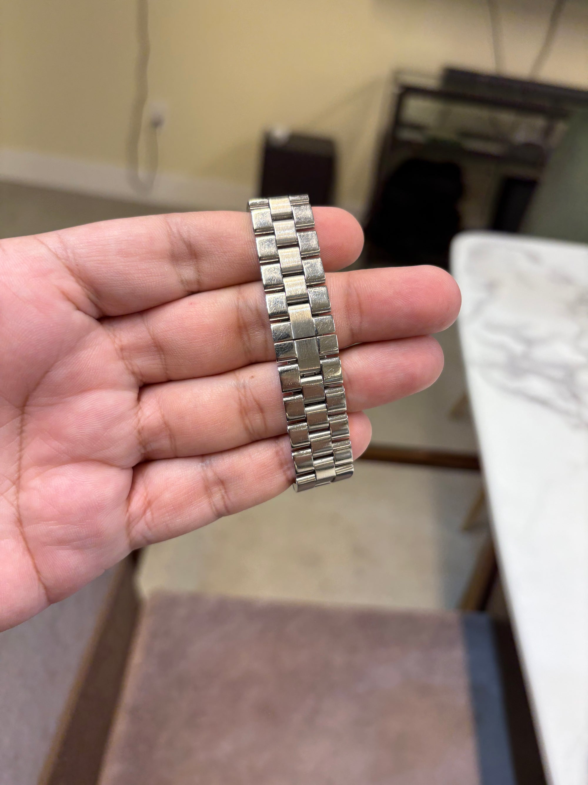 Cartier Roadster White Stick Dial on Stainless Steel 2675