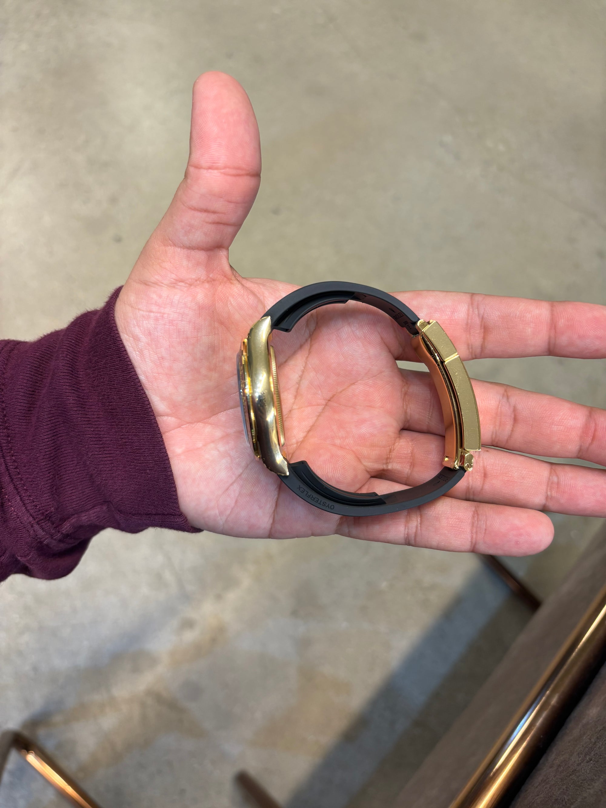 Rolex Daytona Champagne Dial on Oyster-flex 126518LN