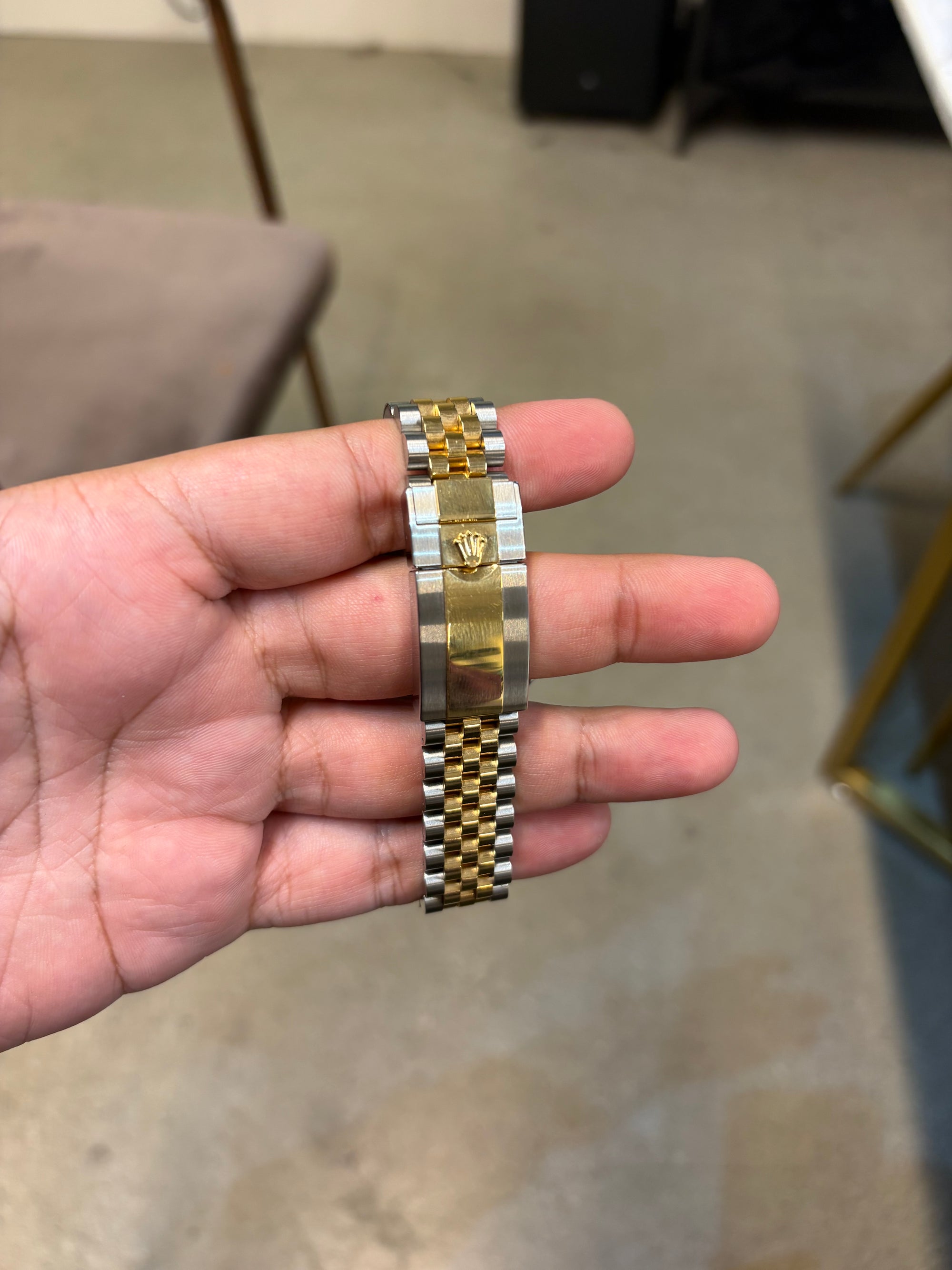 Rolex GMT-Master II Black Dial on Jubilee 126713GRNR