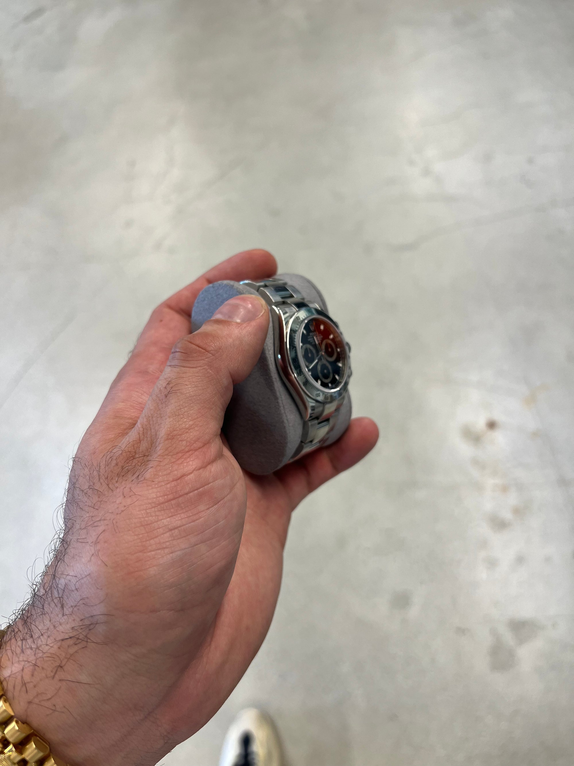 Rolex Daytona Black Chrograph Dial on Oyster 116520