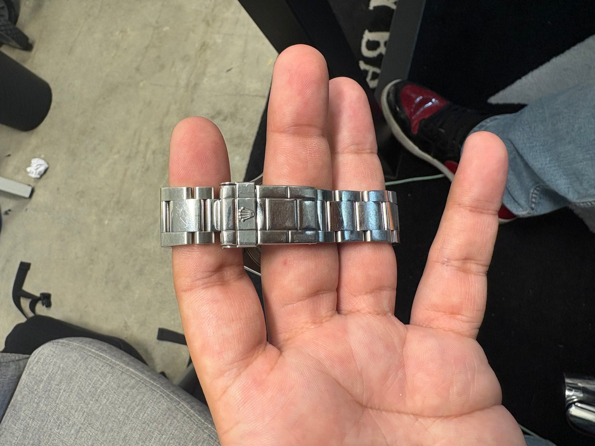 Rolex Yacht Master Silver Dial on Oyster 16622