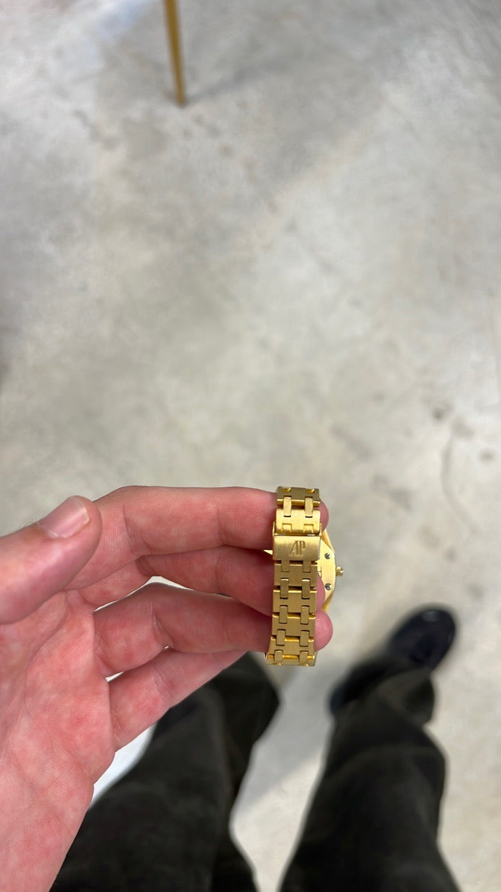 Audamars piguet Royal oak Grey Dial on Gold na