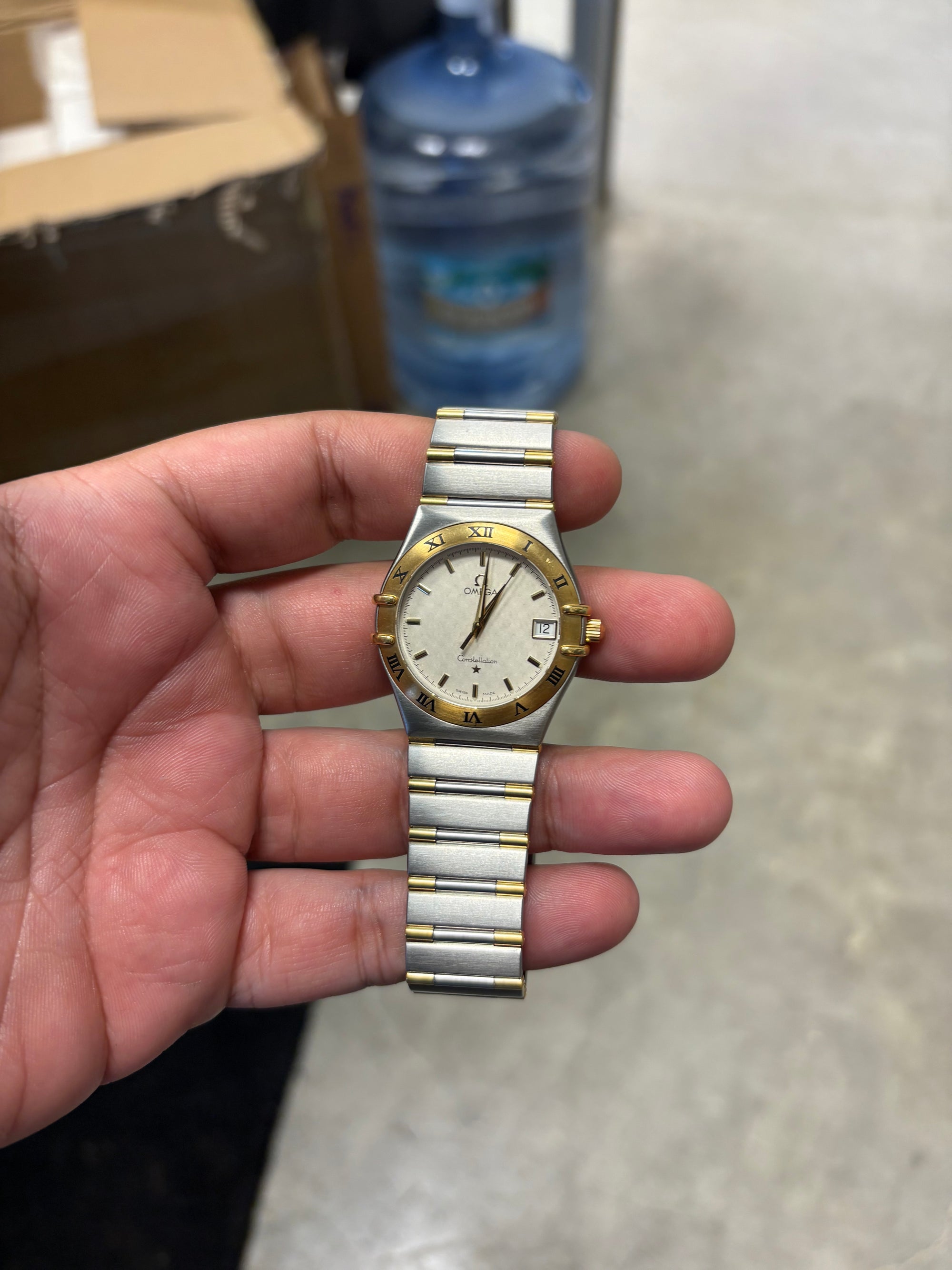 Omega Constellation white Dial on n/a