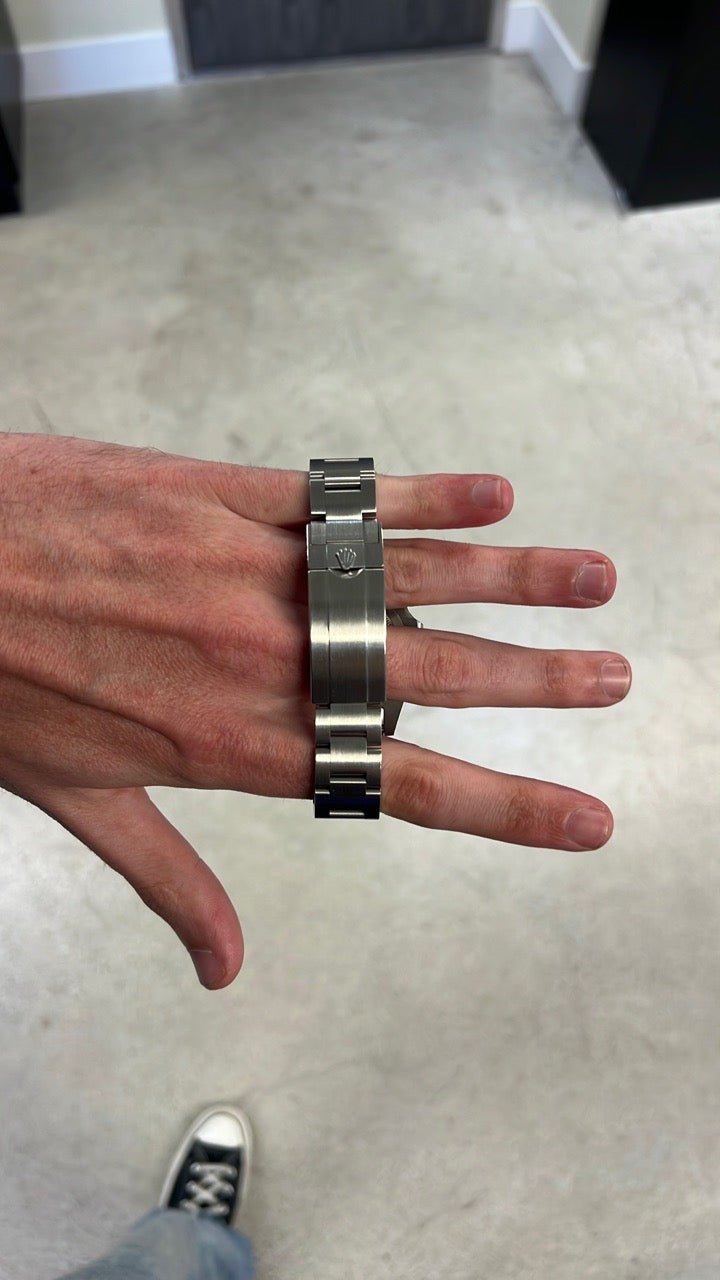 Rolex Submariner Black Dial on Oyster 126610LN Papers