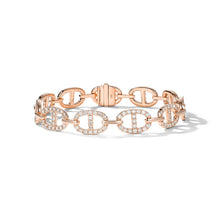 Load image into Gallery viewer, By Barnett Diamond Anchor Link Bracelet