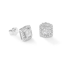 Load image into Gallery viewer, By Barnett Princess Brilliance Stud Earrings