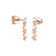 Load image into Gallery viewer, By Barnett Simply Chic Diamond Earrings