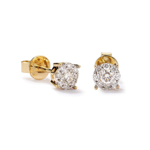 By Barnett Rêve Glamour Diamond Stud Earrings