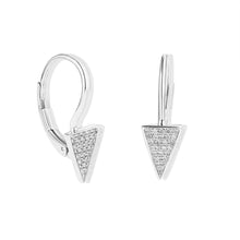 Load image into Gallery viewer, By Barnett Trendsetter&#39;s Arrow Diamond Earrings