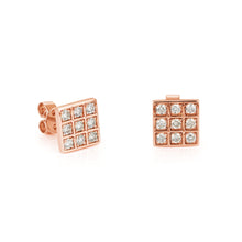 Load image into Gallery viewer, By Barnett GeoSparkle Diamond Earrings