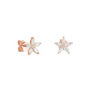 By Barnett Marquise Star Diamond Earrings