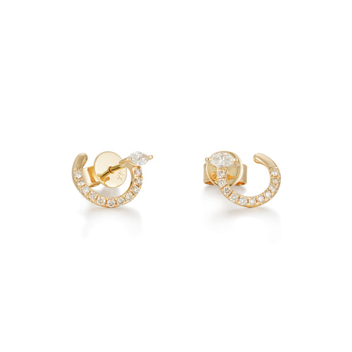 By Barnett Marquise Mirage Diamond Earrings