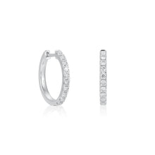 Load image into Gallery viewer, By Barnett 0.5cts Luxe Hugger Diamond Earrings