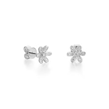 Load image into Gallery viewer, By Barnett Flower Fling Diamond Earrings