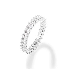 Load image into Gallery viewer, By Barnett 10 Pointer Emerald Cut Diamond Eternity Band