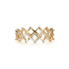 Load image into Gallery viewer, By Barnett Zig Zag Baguette Diamond Ring