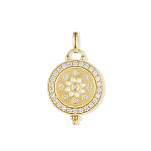 By Barnett Rangoli Bloom Diamond Pendant