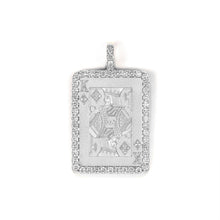 Load image into Gallery viewer, By Barnett King of Diamonds Card Pendant